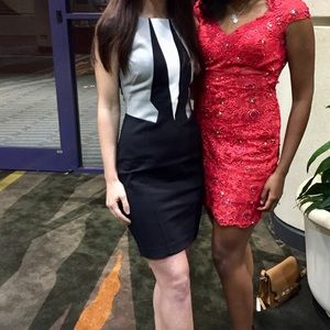 Black/White Gianni Bono Dress